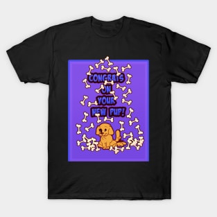 CONGRATS PUP! CARD T-Shirt